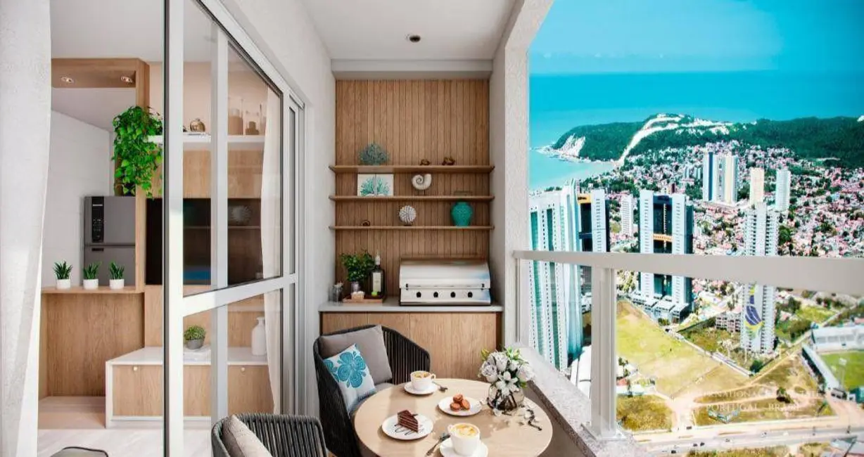 Apartamento com 2 quartos à venda, 51m2 em Ponta Negra, Natal - RN - imagem 6 Foto 6 de Apartamento com 2 quartos à venda, 51m2 em Ponta Negra, Natal - RN