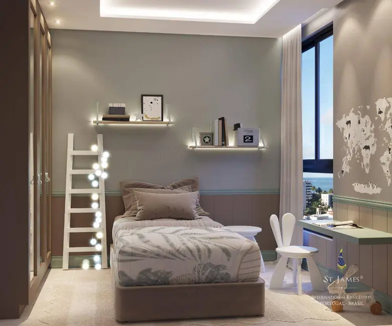 Apartamento com 3 quartos à venda, 75m2 em Intermares, Cabedelo - PB - imagem 6 Foto 6 de Apartamento com 3 quartos à venda, 75m2 em Intermares, Cabedelo - PB