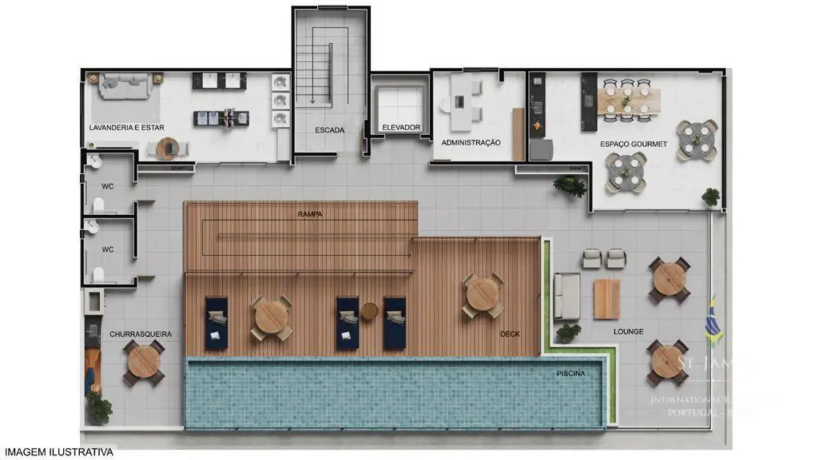 Loft / Flat com 1 quarto à venda, 21m2 em Intermares, Cabedelo - PB - imagem 9 Foto 9 de Loft / Flat com 1 quarto à venda, 21m2 em Intermares, Cabedelo - PB