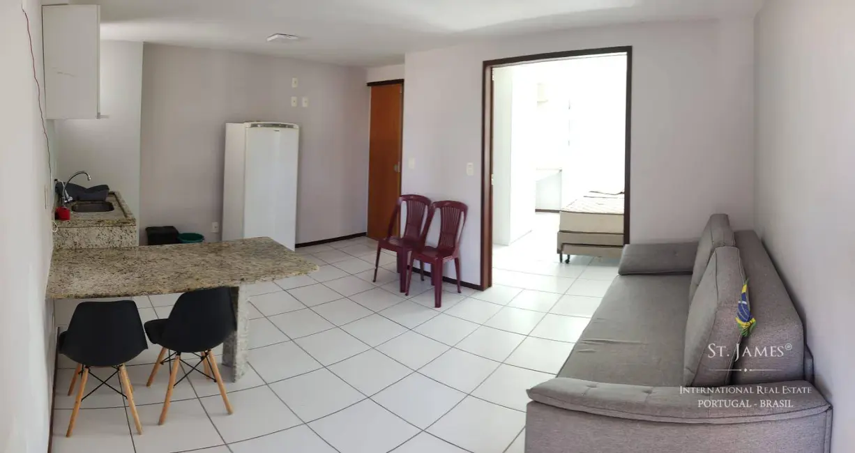 Apartamento com 1 quarto à venda, 44m2 em Ponta Negra, Natal - RN - imagem 8 Foto 8 de Apartamento com 1 quarto à venda, 44m2 em Ponta Negra, Natal - RN