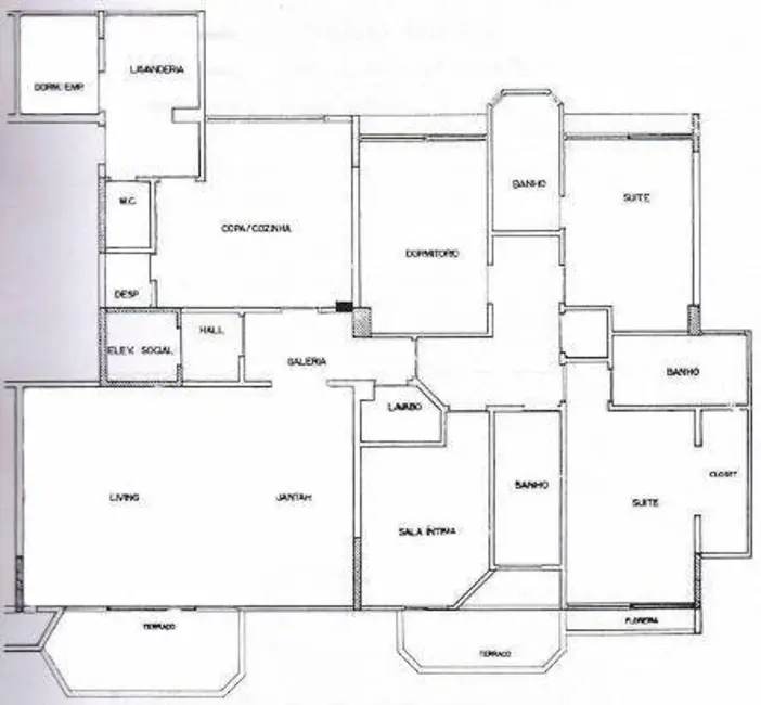 Foto 2 de Apartamento com 3 quartos à venda, 200m2 em Cambuí, Campinas - SP