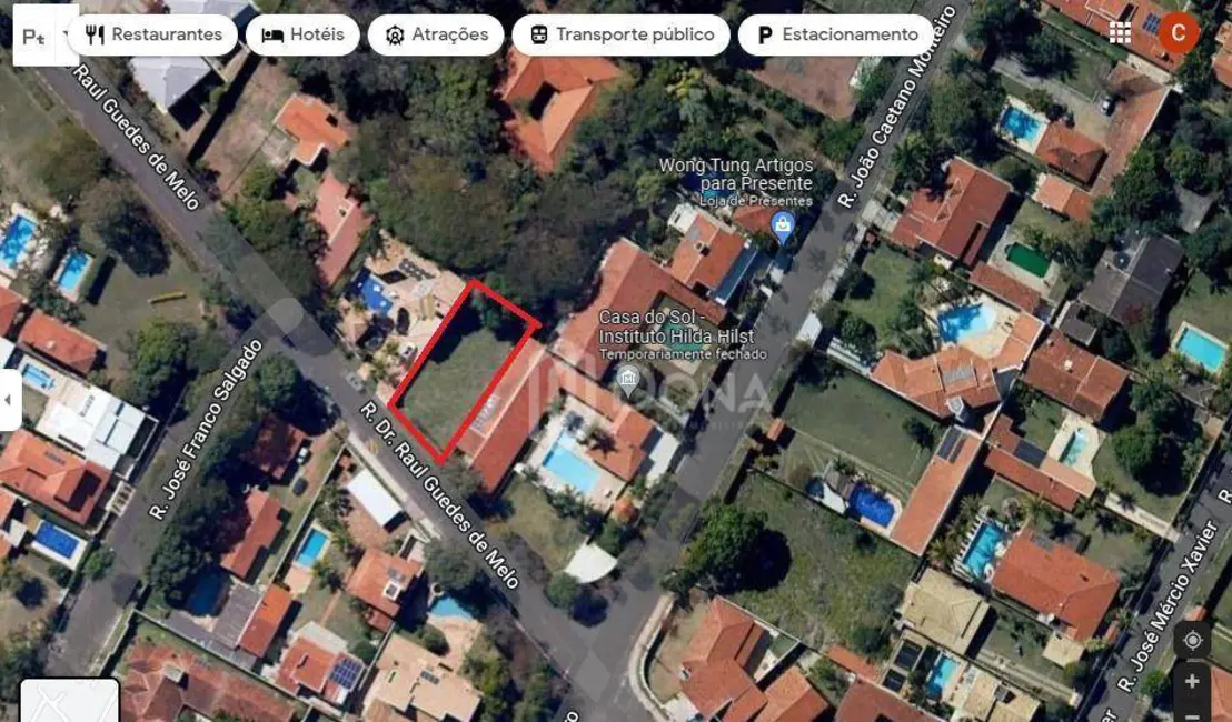 Foto 3 de Terreno / Lote à venda, 500m2 em Parque Xangrilá, Campinas - SP