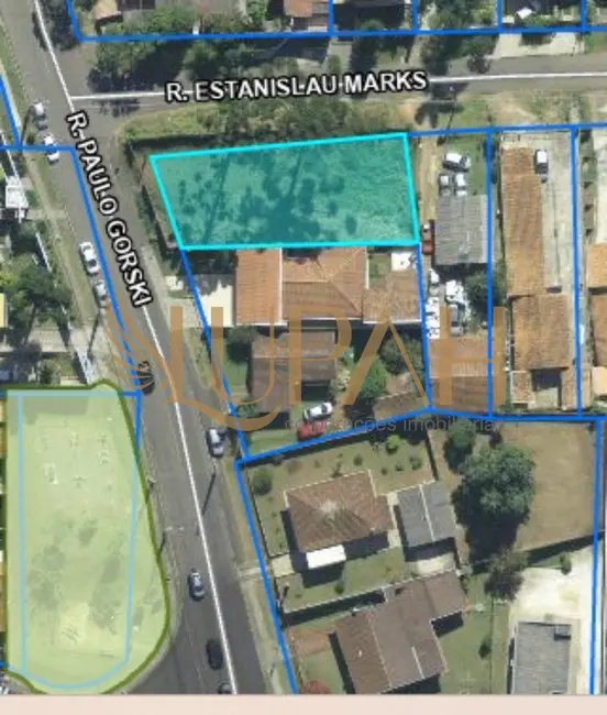 Terreno / Lote para alugar, 640m2 em Mossunguê, Curitiba - PR - imagem 4 Foto 4 de Terreno / Lote para alugar, 640m2 em Mossunguê, Curitiba - PR