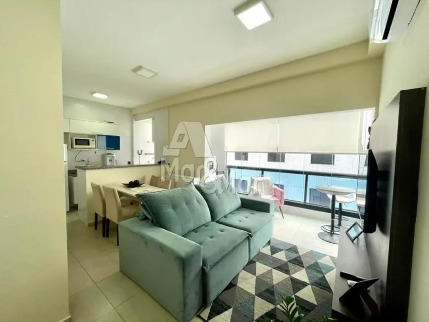 Foto 1 de Loft / Flat com 2 quartos à venda, 65m2 em Pitangueiras, Guaruja - SP