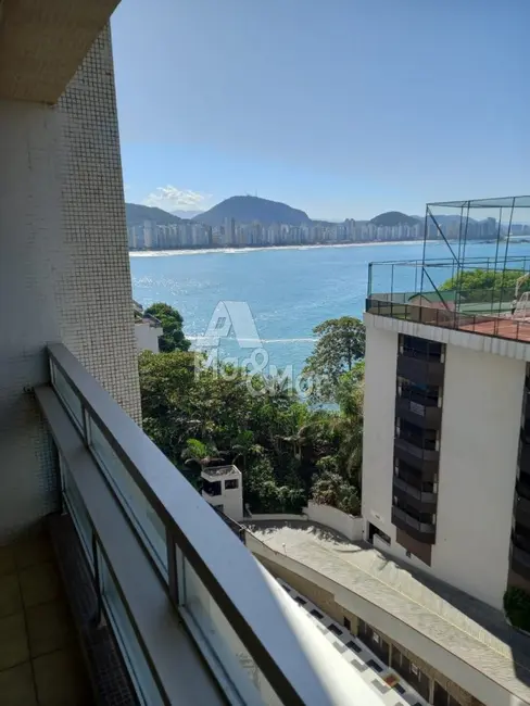 Foto 2 de Apartamento com 3 quartos para alugar, 140m2 em Jardim Astúrias, Guaruja - SP