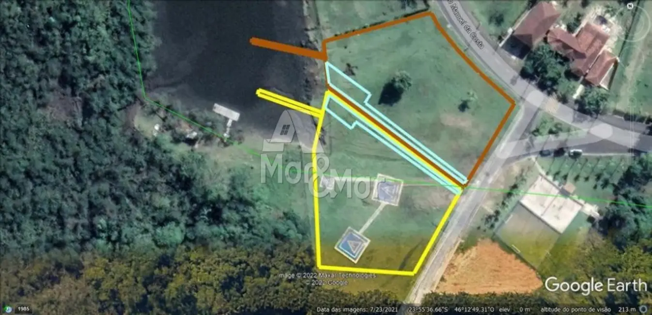 Terreno / Lote à venda, 1215m2 em Balneario Praia do Perequê, Guaruja - SP - imagem 3 Foto 3 de Terreno / Lote à venda, 1215m2 em Balneario Praia do Perequê, Guaruja - SP