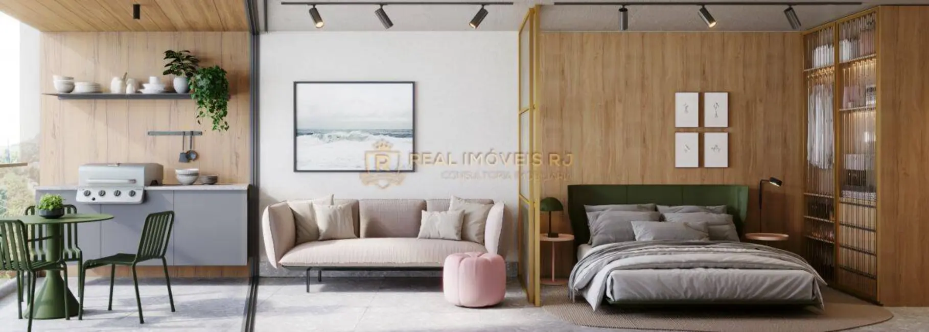 Apartamento com 1 quarto à venda, 34m2 em Leblon, Rio De Janeiro - RJ - imagem 6 Foto 6 de Apartamento com 1 quarto à venda, 34m2 em Leblon, Rio De Janeiro - RJ