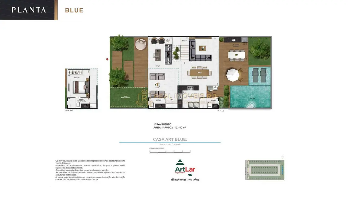 Foto 4 de Casa com 4 quartos à venda, 276m2 em Recreio dos Bandeirantes, Rio De Janeiro - RJ