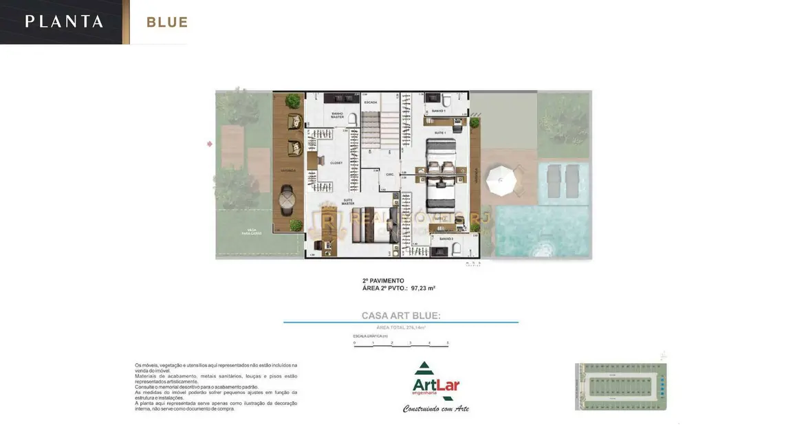 Foto 5 de Casa com 4 quartos à venda, 276m2 em Recreio dos Bandeirantes, Rio De Janeiro - RJ