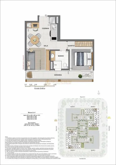 Foto 8 de Apartamento com 1 quarto à venda, 34m2 em Rio De Janeiro - RJ