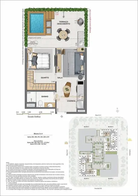 Foto 2 de Apartamento com 1 quarto à venda, 48m2 em Rio De Janeiro - RJ