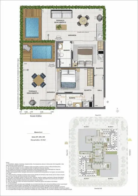 Foto 3 de Apartamento com 2 quartos à venda, 60m2 em Rio De Janeiro - RJ