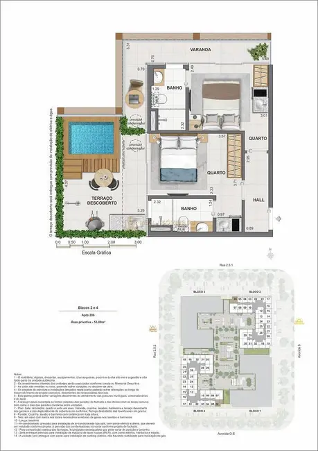Foto 4 de Apartamento com 2 quartos à venda, 60m2 em Rio De Janeiro - RJ