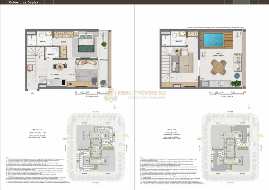 Foto 3 de Apartamento com 1 quarto à venda, 87m2 em Rio De Janeiro - RJ