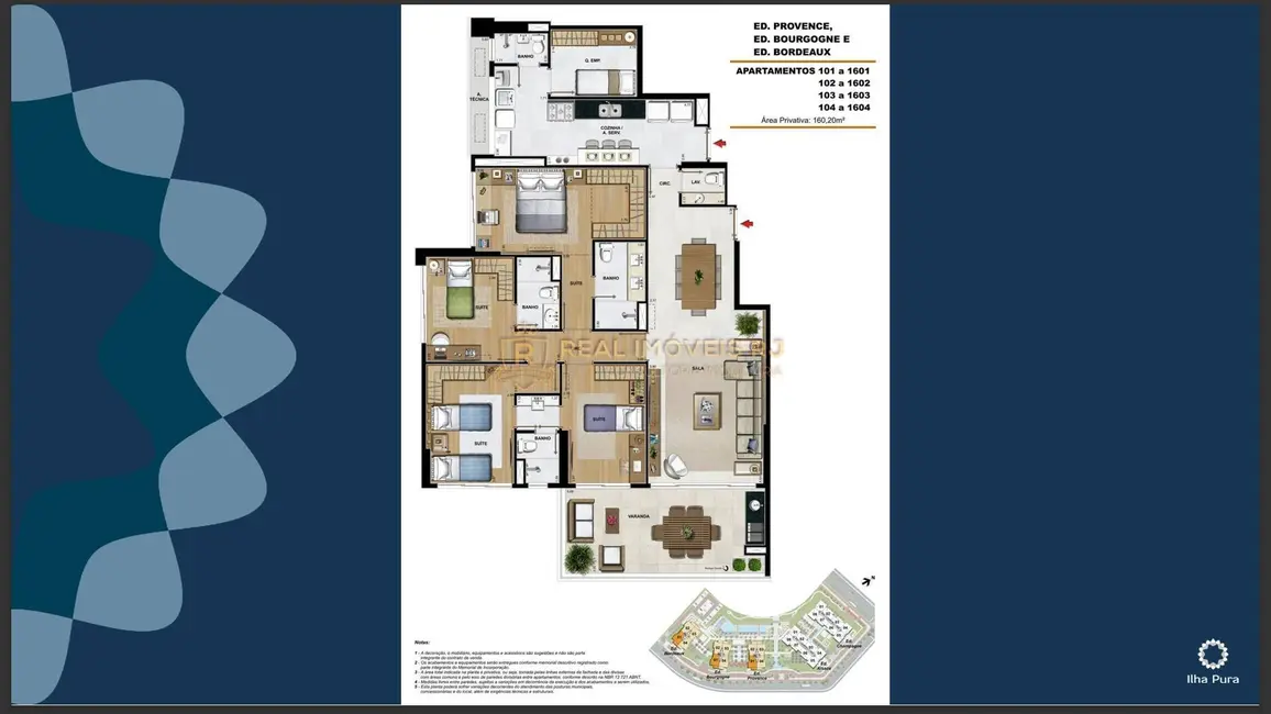 Apartamento com 5 quartos à venda, 160m2 em Rio De Janeiro - RJ - imagem 3 Foto 3 de Apartamento com 5 quartos à venda, 160m2 em Rio De Janeiro - RJ