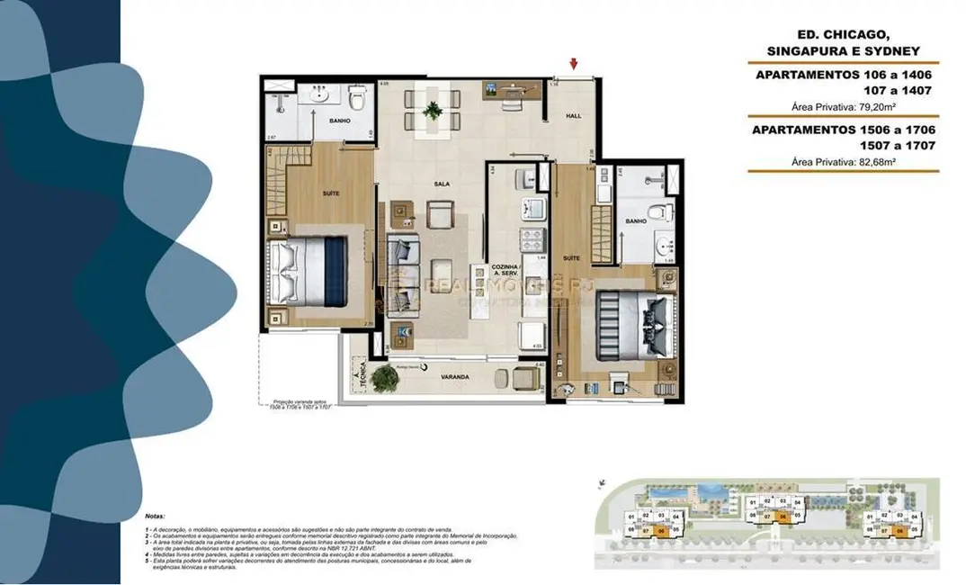Foto 4 de Apartamento com 2 quartos à venda, 79m2 em Rio De Janeiro - RJ