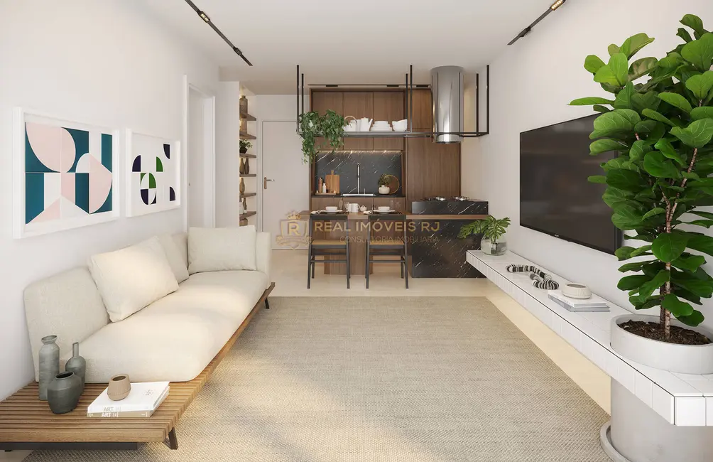 Foto 2 de Apartamento com 2 quartos à venda, 49m2 em Leblon, Rio De Janeiro - RJ