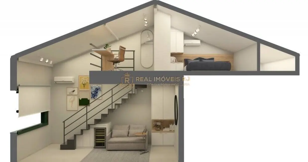 Foto 6 de Apartamento com 1 quarto à venda, 65m2 em Copacabana, Rio De Janeiro - RJ