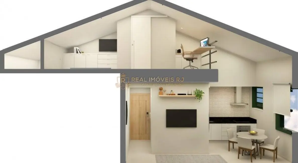 Foto 7 de Apartamento com 1 quarto à venda, 65m2 em Copacabana, Rio De Janeiro - RJ