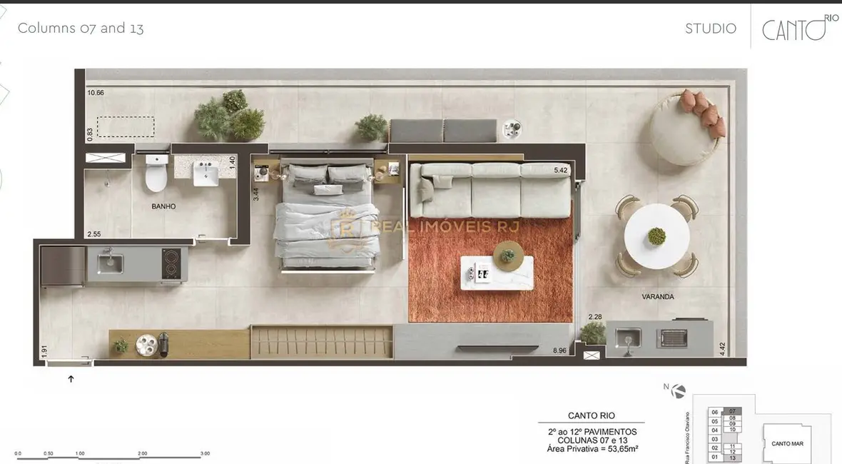 Apartamento com 1 quarto à venda, 41m2 em Ipanema, Rio De Janeiro - RJ - imagem 4 Foto 4 de Apartamento com 1 quarto à venda, 41m2 em Ipanema, Rio De Janeiro - RJ