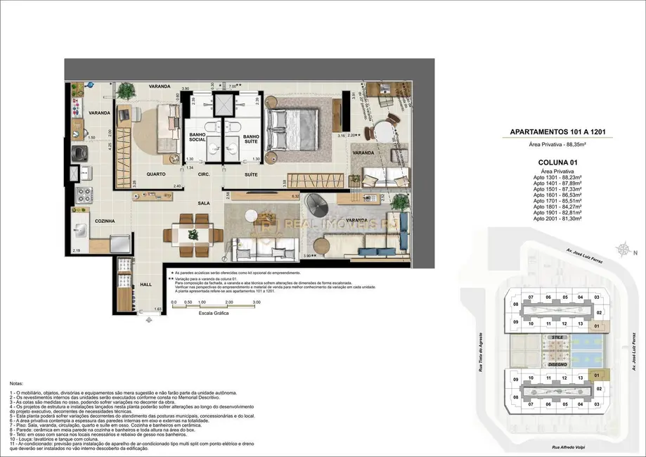 Apartamento com 2 quartos à venda, 88m2 em Recreio dos Bandeirantes, Rio De Janeiro - RJ - imagem 4 Foto 4 de Apartamento com 2 quartos à venda, 88m2 em Recreio dos Bandeirantes, Rio De Janeiro - RJ