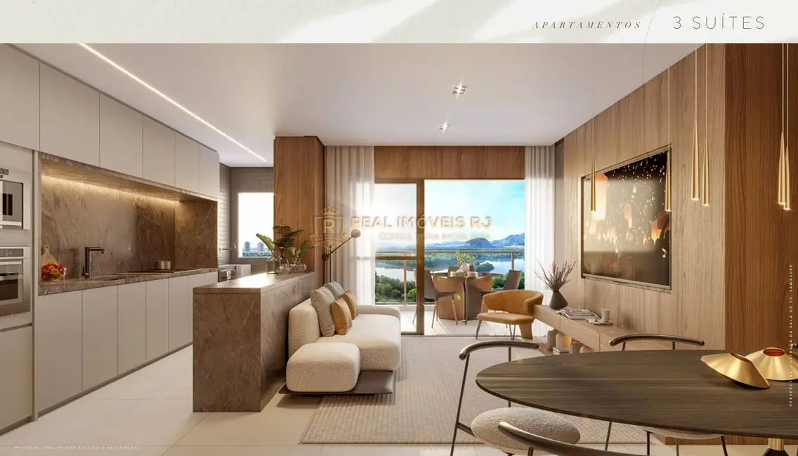 Foto 1 de Apartamento com 3 quartos à venda, 127m2 em Barra da Tijuca, Rio De Janeiro - RJ