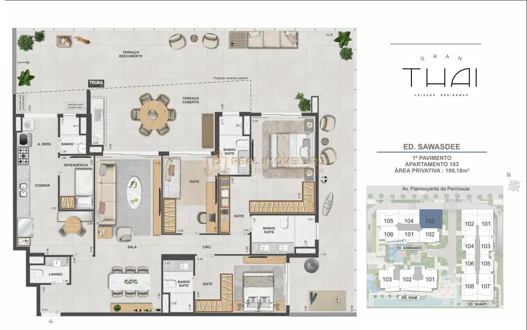 Apartamento com 4 quartos à venda, 200m2 em Barra da Tijuca, Rio De Janeiro - RJ - imagem 2 Foto 2 de Apartamento com 4 quartos à venda, 200m2 em Barra da Tijuca, Rio De Janeiro - RJ