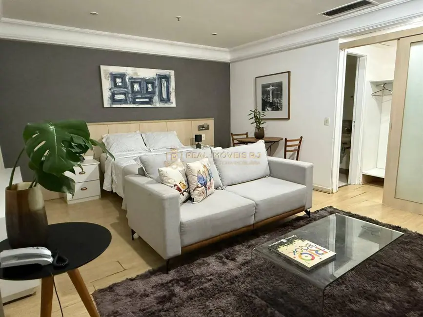 Foto 1 de Loft / Flat com 1 quarto para alugar, 40m2 em Barra da Tijuca, Rio De Janeiro - RJ