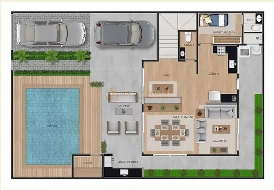 Foto 3 de Lote de Condomínio à venda, 190m2 em Vargem Grande, Rio De Janeiro - RJ