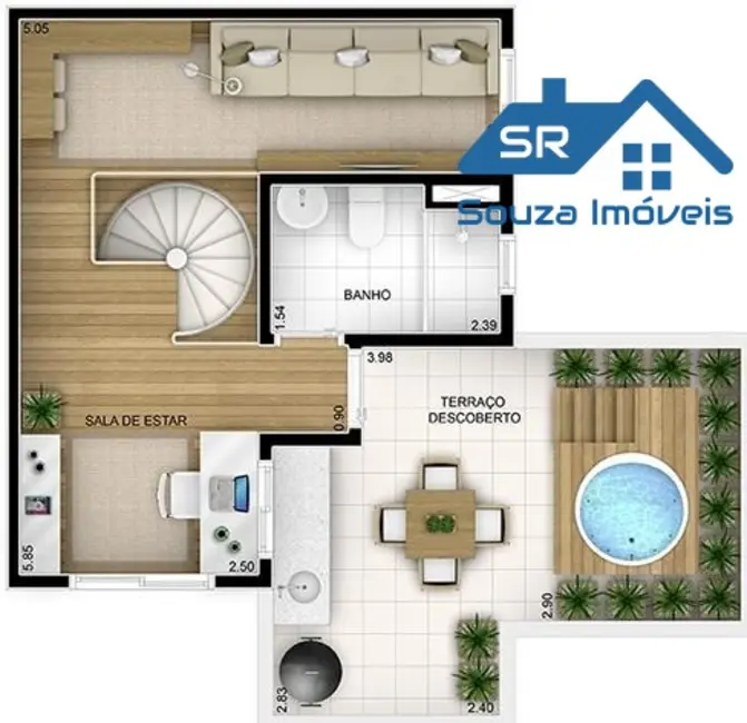 Foto 9 de Apartamento com 2 quartos à venda, 88m2 em Vila Rio de Janeiro, Guarulhos - SP