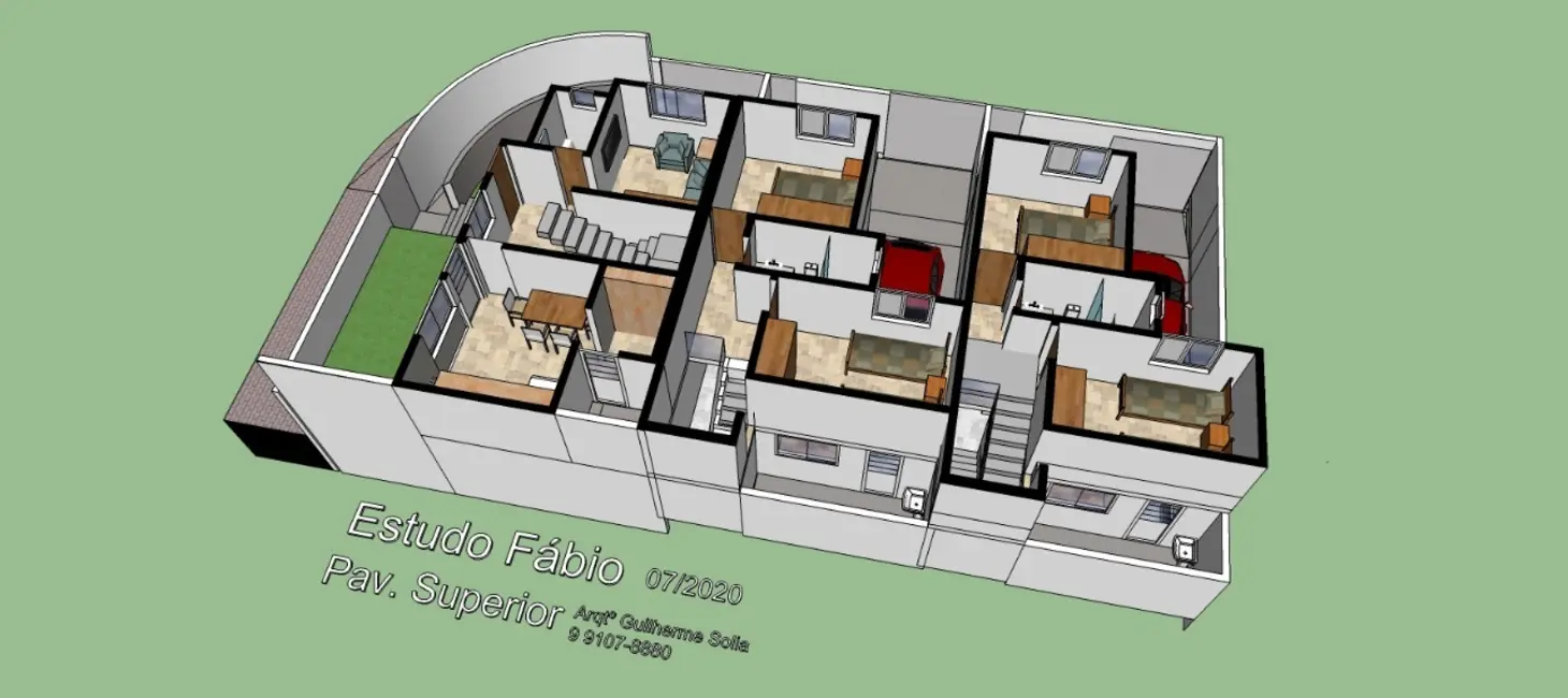 Foto 5 de Casa com 2 quartos à venda, 65m2 em Jardim Itamaraty III, Pocos De Caldas - MG