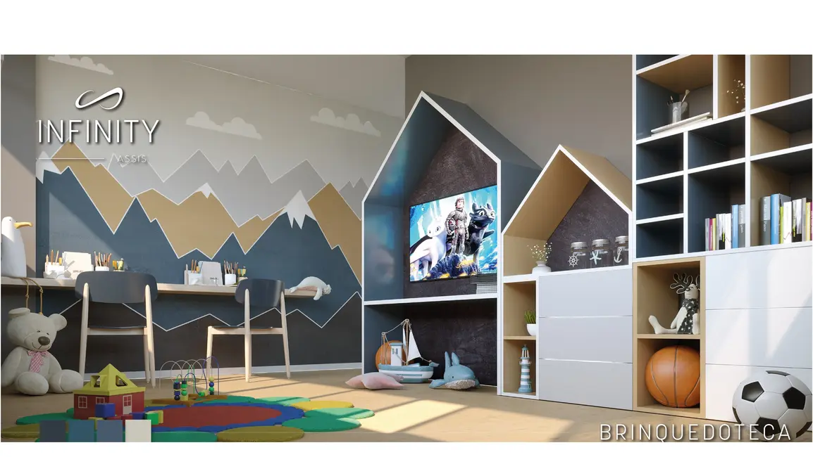 Apartamento com 1 quarto à venda, 54m2 em Centro, Pocos De Caldas - MG - imagem 6 Foto 6 de Apartamento com 1 quarto à venda, 54m2 em Centro, Pocos De Caldas - MG