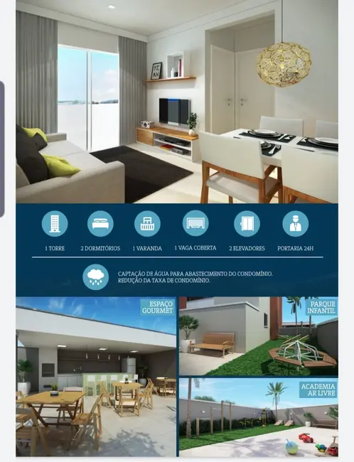 Apartamento com 2 quartos à venda, 56m2 em Vila Togni, Pocos De Caldas - MG - imagem 3 Foto 3 de Apartamento com 2 quartos à venda, 56m2 em Vila Togni, Pocos De Caldas - MG