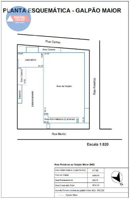 Armazém / Galpão à venda, 5523m2 em Vila Nova Cumbica, Guarulhos - SP - imagem 5 Foto 5 de Armazém / Galpão à venda, 5523m2 em Vila Nova Cumbica, Guarulhos - SP
