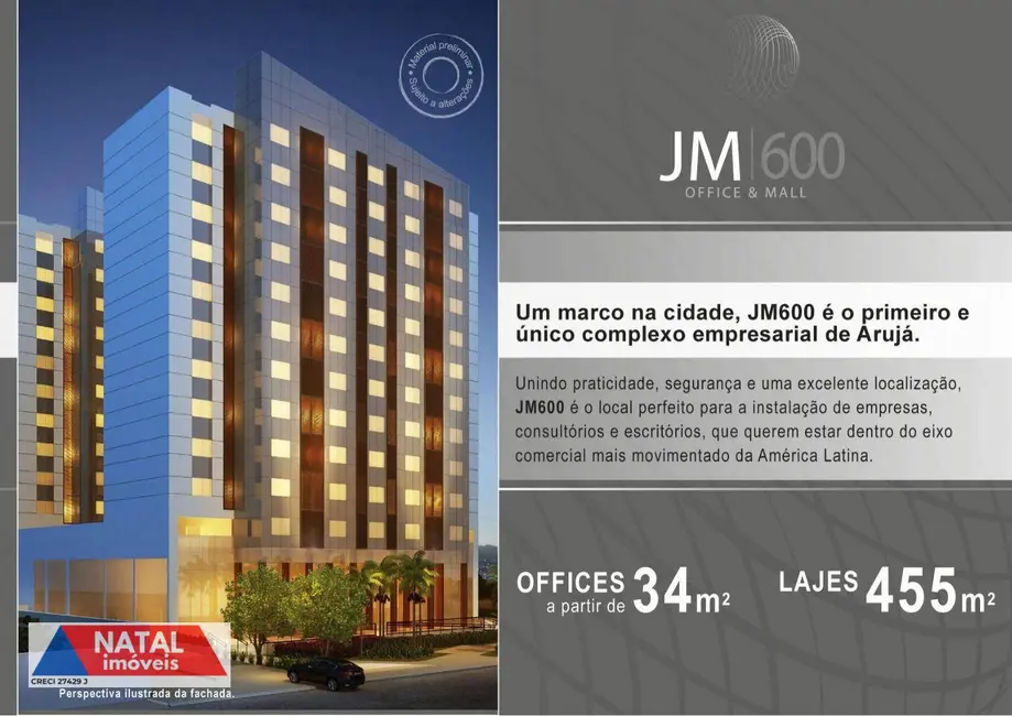 Foto 1 de Sala Comercial à venda e para alugar, 40m2 em Centro, Aruja - SP