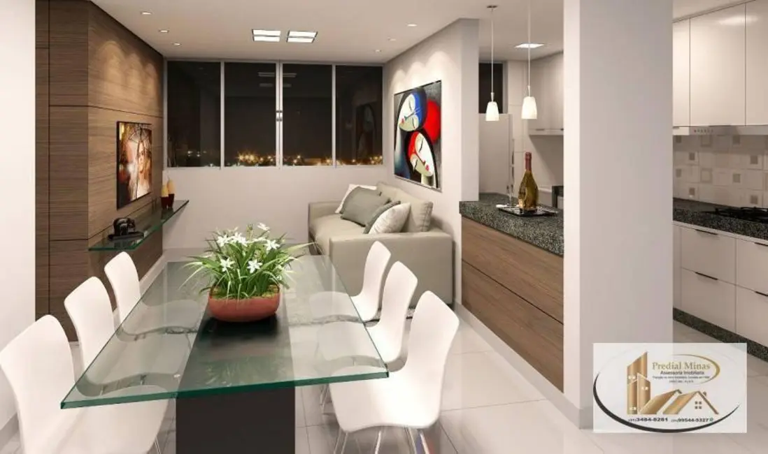 Foto 4 de Apartamento com 2 quartos à venda, 61m2 em Silveira, Belo Horizonte - MG