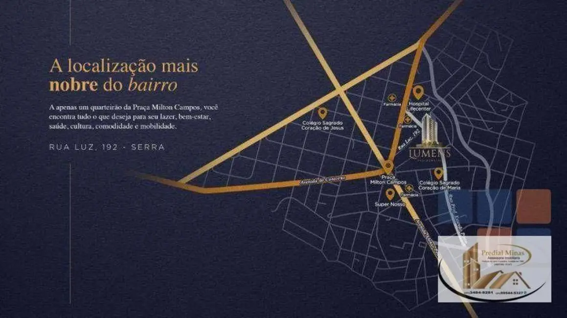 Foto 9 de Apartamento com 4 quartos à venda, 150m2 em Serra, Belo Horizonte - MG