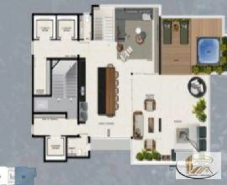 Apartamento com 4 quartos à venda, 173m2 em Vila da Serra, Nova Lima - MG - imagem 5 Foto 5 de Apartamento com 4 quartos à venda, 173m2 em Vila da Serra, Nova Lima - MG