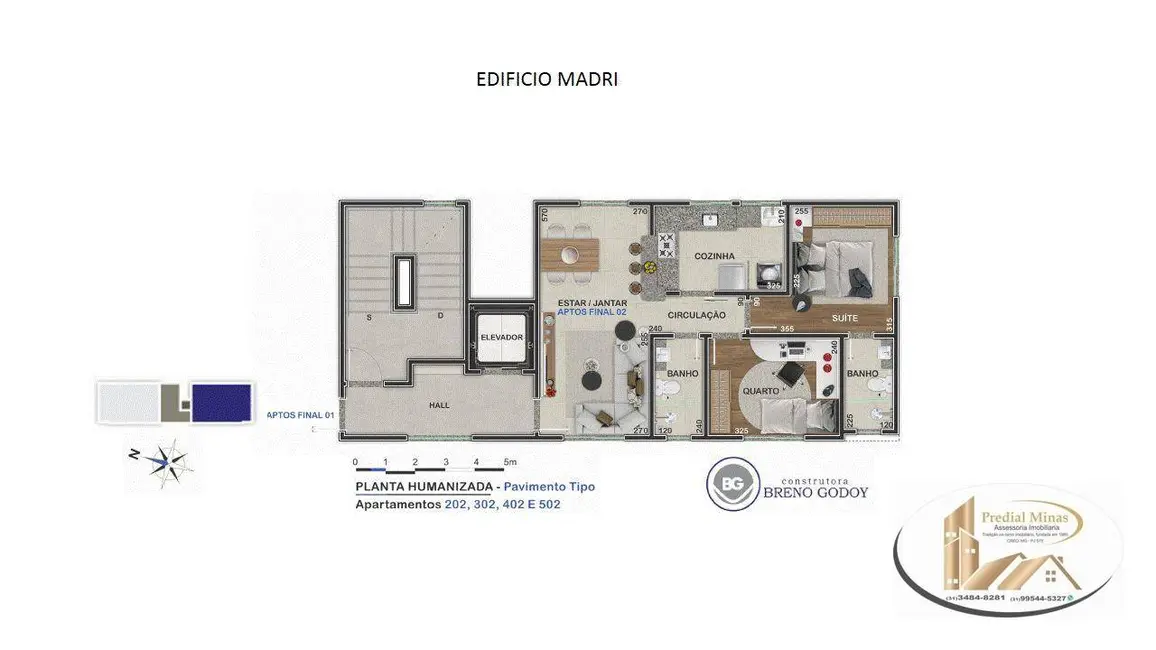 Cobertura com 2 quartos à venda, 112m2 em Ana Lúcia, Sabara - MG - imagem 3 Foto 3 de Cobertura com 2 quartos à venda, 112m2 em Ana Lúcia, Sabara - MG