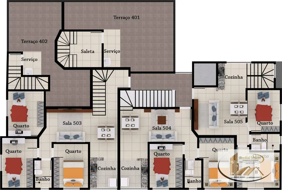 Apartamento com 2 quartos à venda, 69m2 em Vespasiano - MG - imagem 8 Foto 8 de Apartamento com 2 quartos à venda, 69m2 em Vespasiano - MG