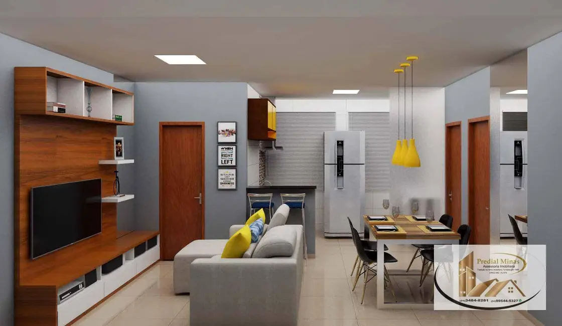 Foto 1 de Apartamento com 2 quartos à venda, 69m2 em Vespasiano - MG