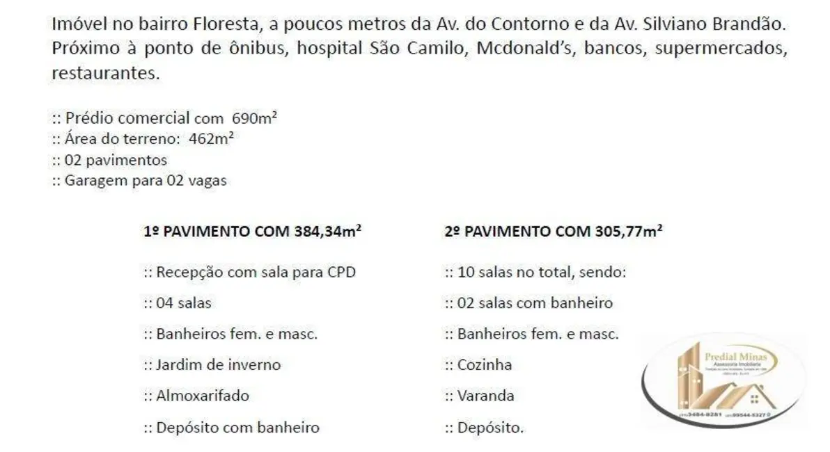 Sala Comercial à venda e para alugar, 690m2 em Floresta, Belo Horizonte - MG - imagem 8 Foto 8 de Sala Comercial à venda e para alugar, 690m2 em Floresta, Belo Horizonte - MG