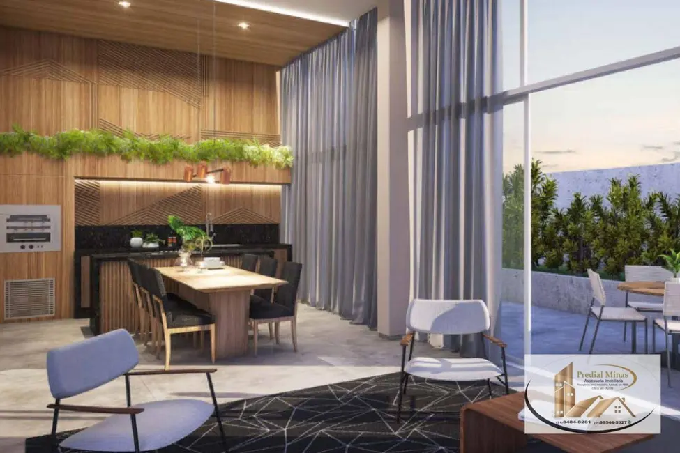 Foto 4 de Cobertura com 3 quartos à venda, 125m2 em Lourdes, Belo Horizonte - MG