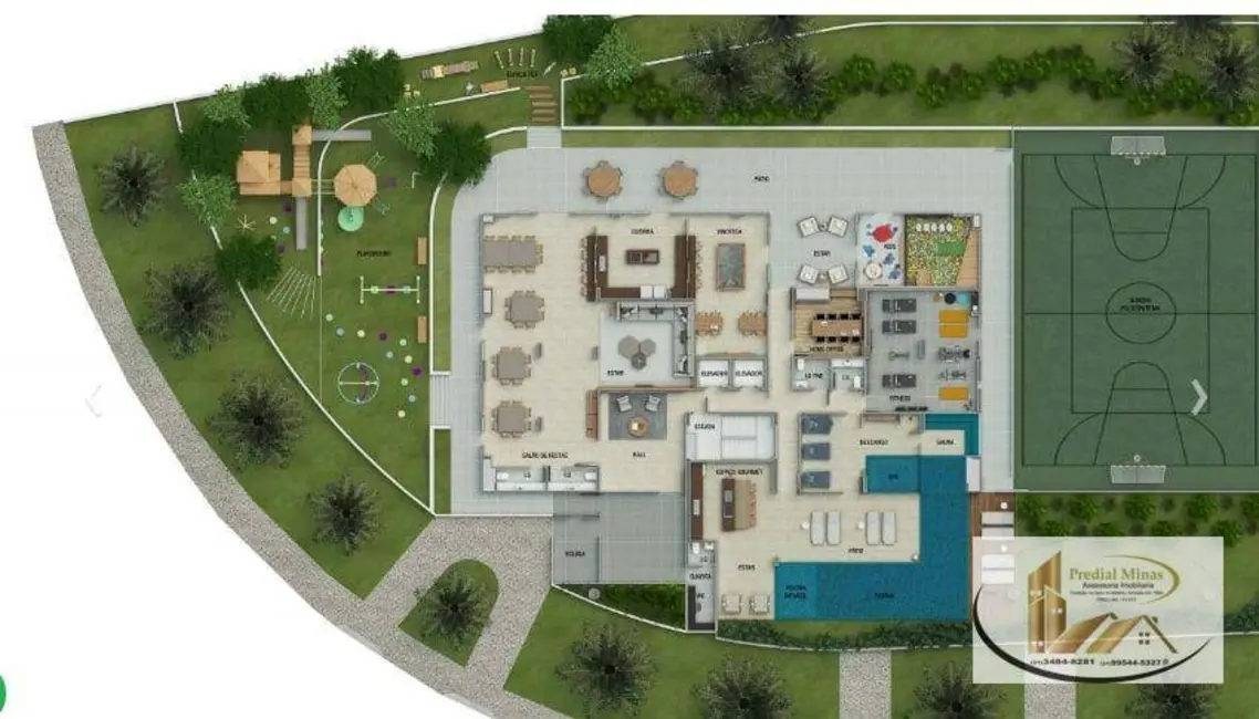 Foto 9 de Apartamento com 4 quartos à venda, 139m2 em Sion, Belo Horizonte - MG