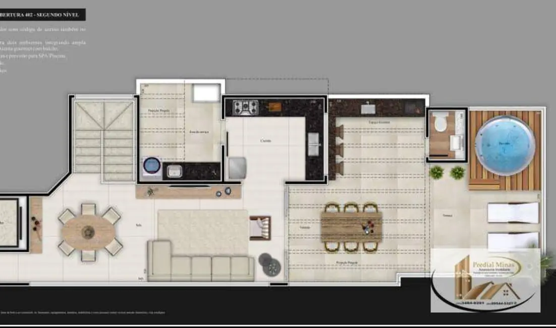 Foto 3 de Apartamento com 3 quartos à venda, 93m2 em Pampulha, Belo Horizonte - MG