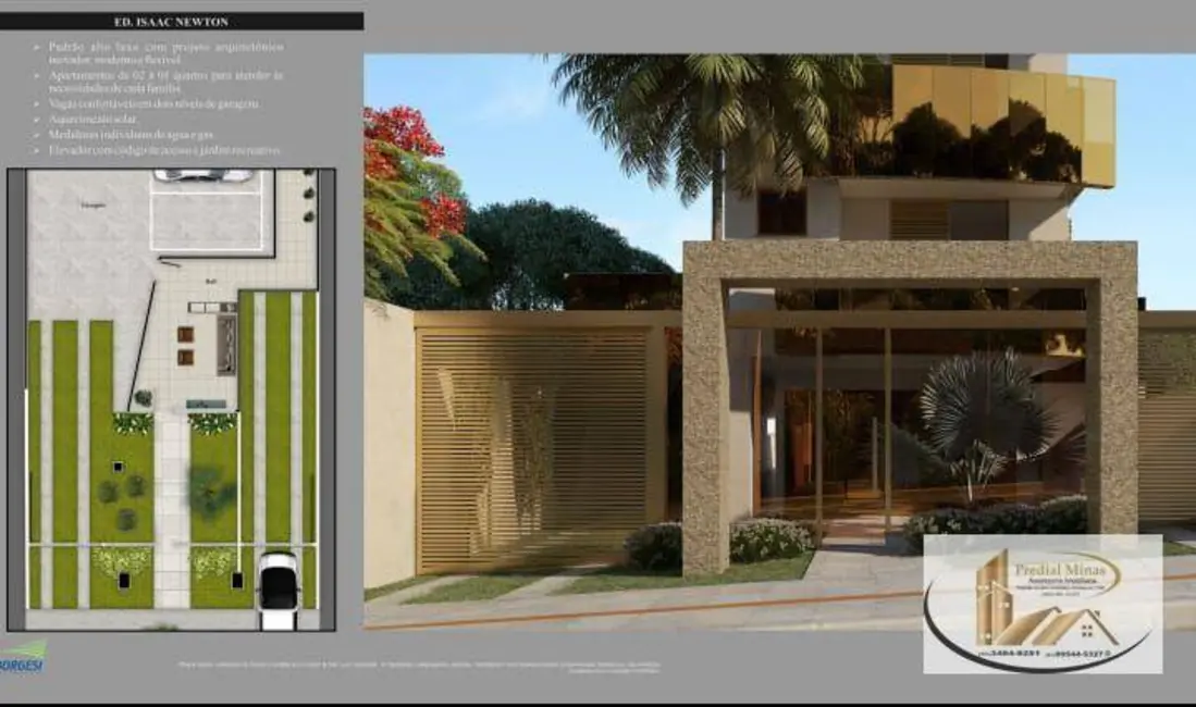 Foto 6 de Apartamento com 3 quartos à venda, 93m2 em Pampulha, Belo Horizonte - MG