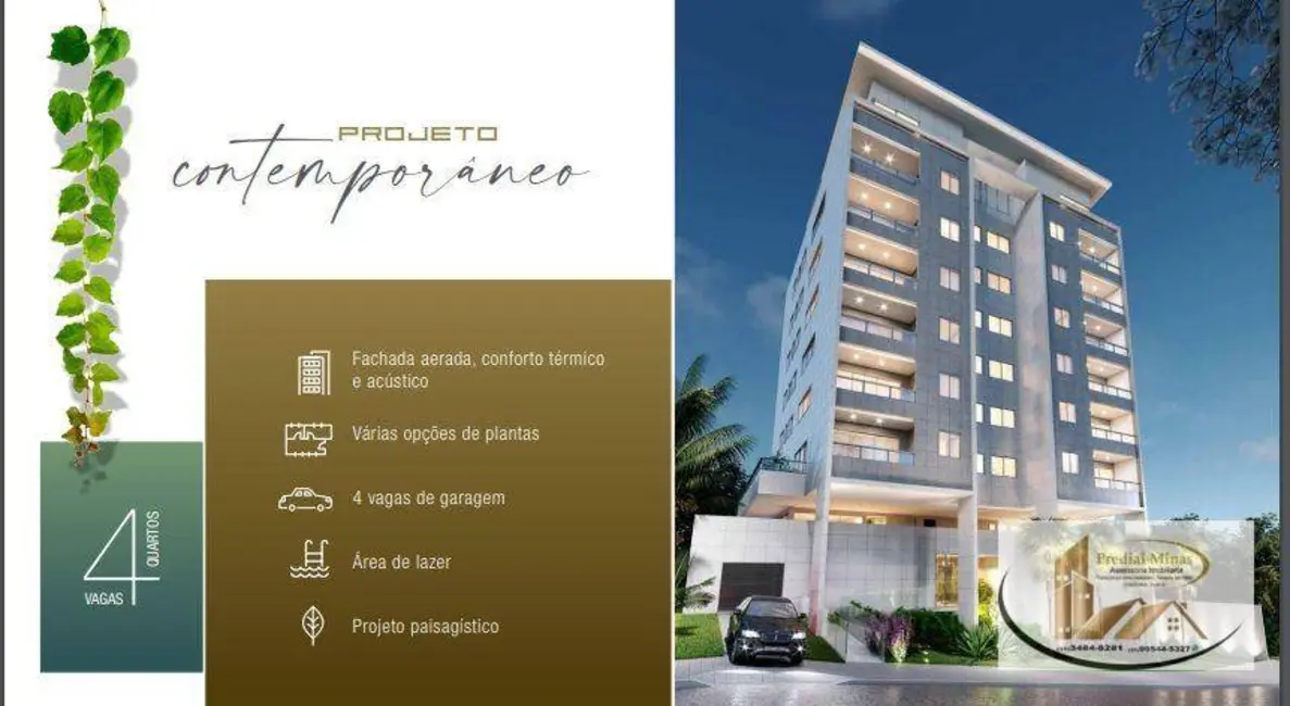 Apartamento com 4 quartos à venda, 173m2 em Gutierrez, Belo Horizonte - MG - imagem 7 Foto 7 de Apartamento com 4 quartos à venda, 173m2 em Gutierrez, Belo Horizonte - MG