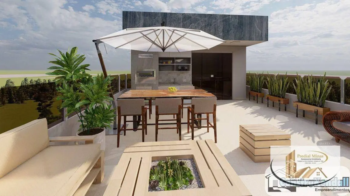 Cobertura com 3 quartos à venda, 154m2 em Santa Branca, Belo Horizonte - MG - imagem 3 Foto 3 de Cobertura com 3 quartos à venda, 154m2 em Santa Branca, Belo Horizonte - MG