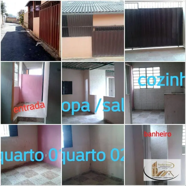 Foto 1 de Casa com 2 quartos à venda, 130m2 em Beija Flor, Belo Horizonte - MG