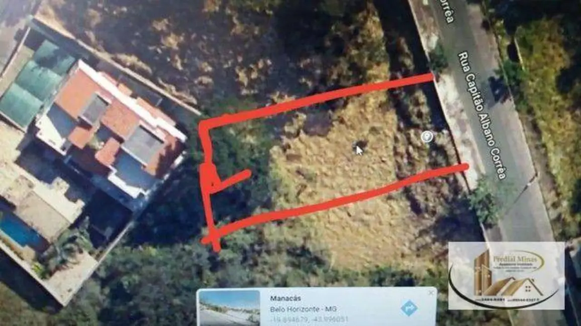Terreno / Lote à venda, 420m2 em Manacás, Belo Horizonte - MG - imagem 6 Foto 6 de Terreno / Lote à venda, 420m2 em Manacás, Belo Horizonte - MG